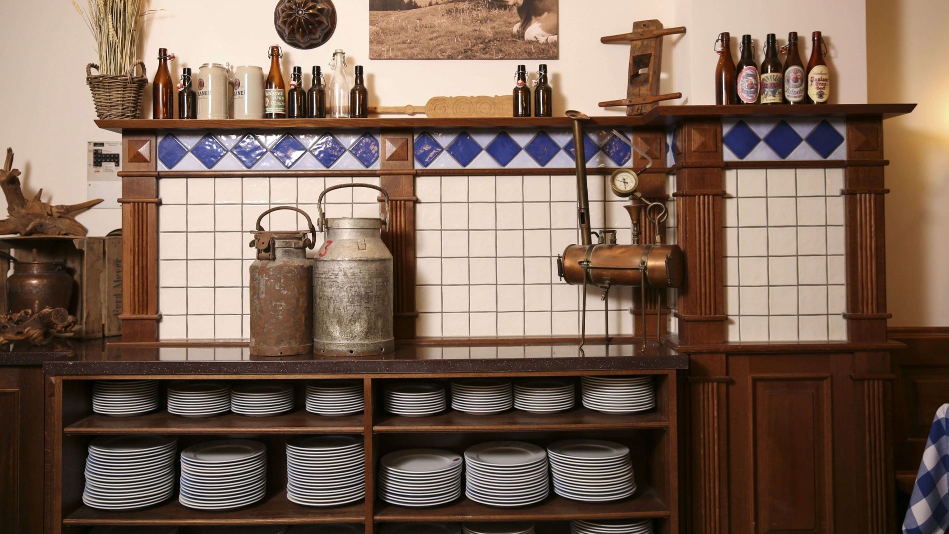 Sit down and enjoy Bavarian delicacies at Paulaner's restaurant Munich